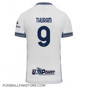 Inter Milan Marcus Thuram #9 Replik Auswärtstrikot 2024-25 Kurzarm